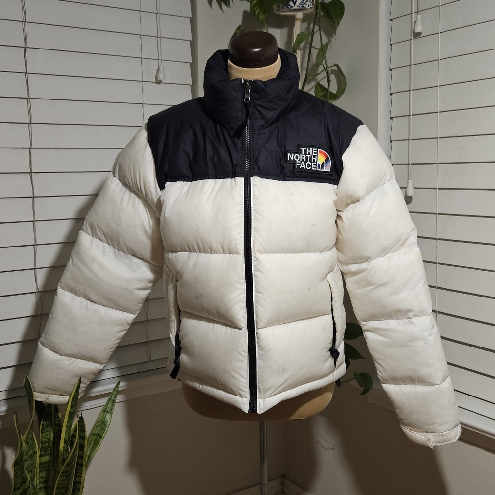 The North Face 1996 Retro Nupte Pride Jacket - Gardenia White
